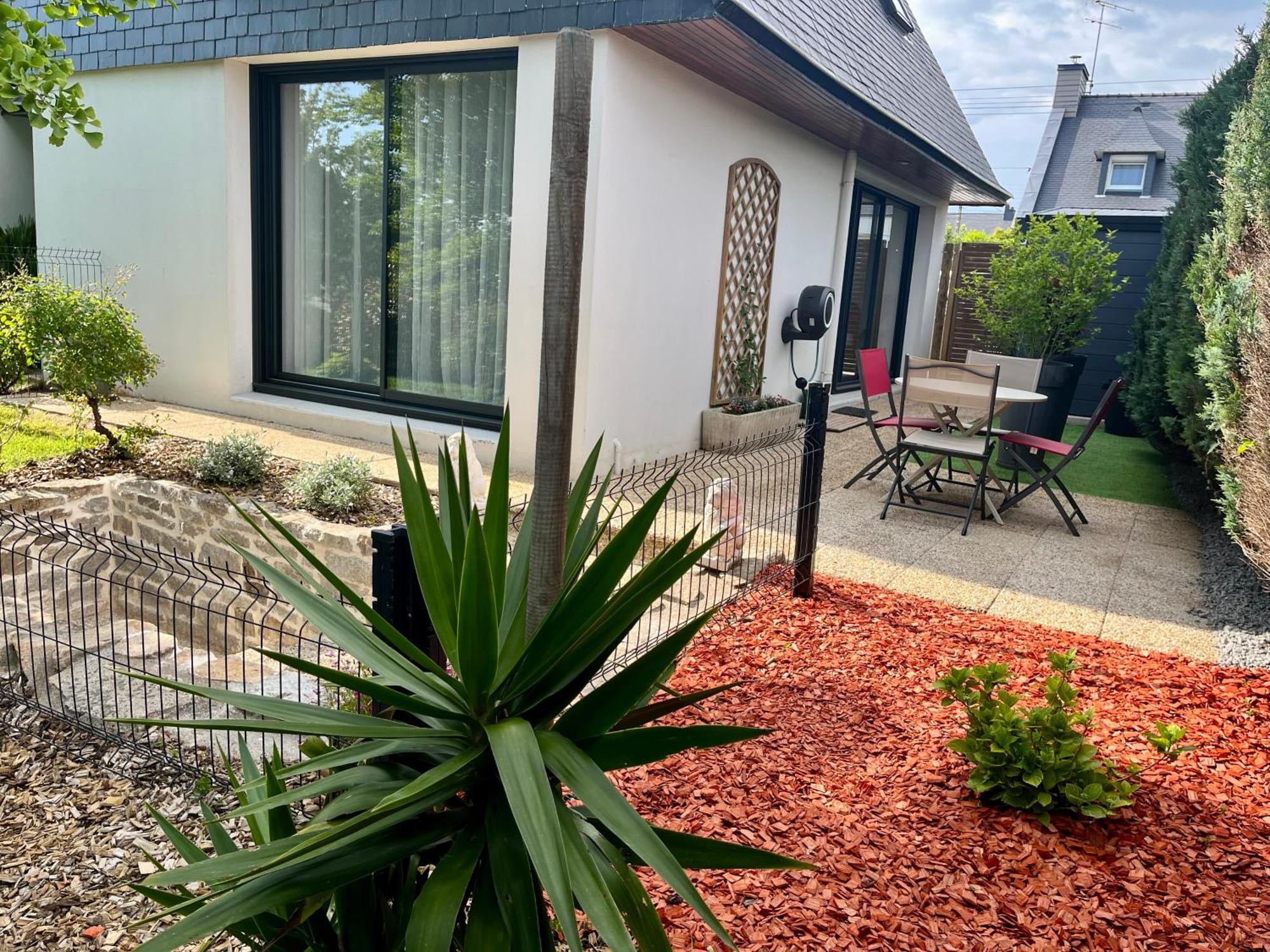 Apartamento Au Jardin Ginkgo Quimper Exterior foto